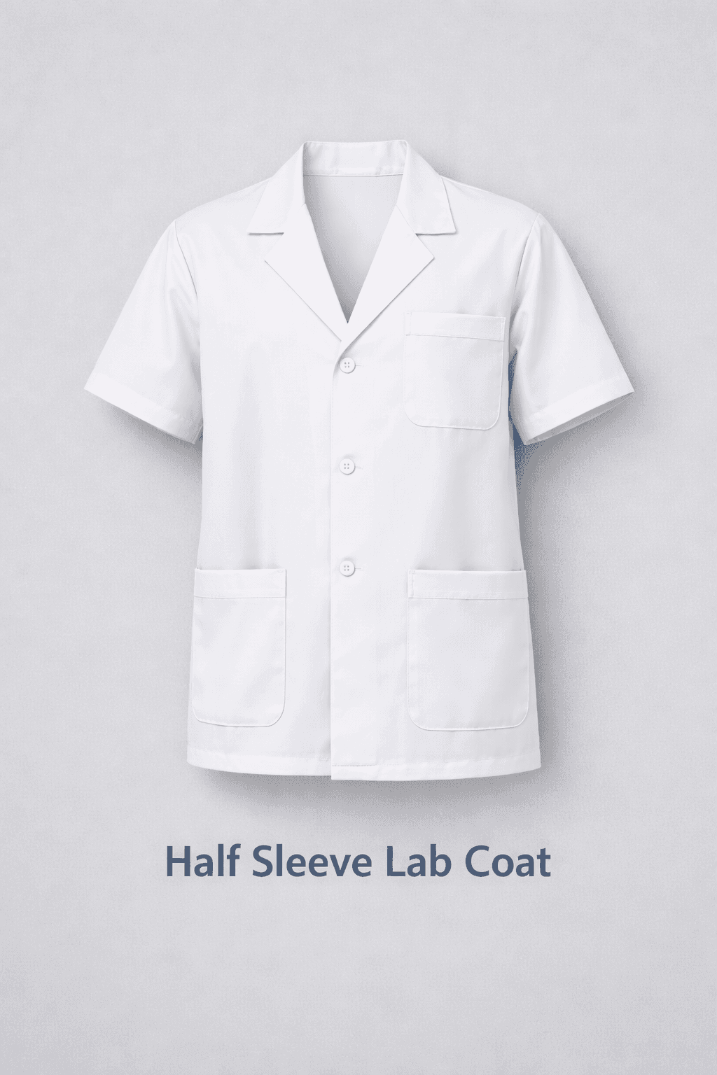 Half Sleeve Lab Coat perspective 2